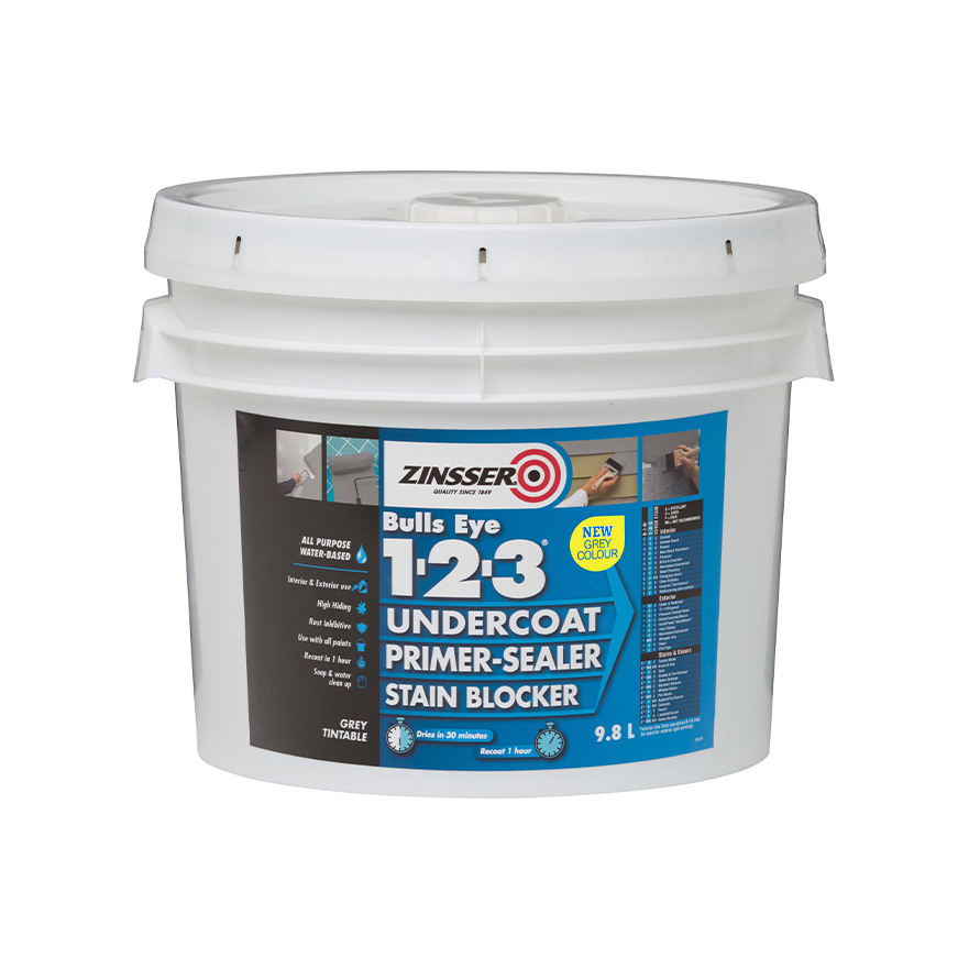 Zinsser Bulls Eye 123? Undercoat Primer, Sealer And Stain Blocker